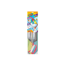 Ready 2 Fly mini nylon delta box kite set packaging with colorful kite graphic