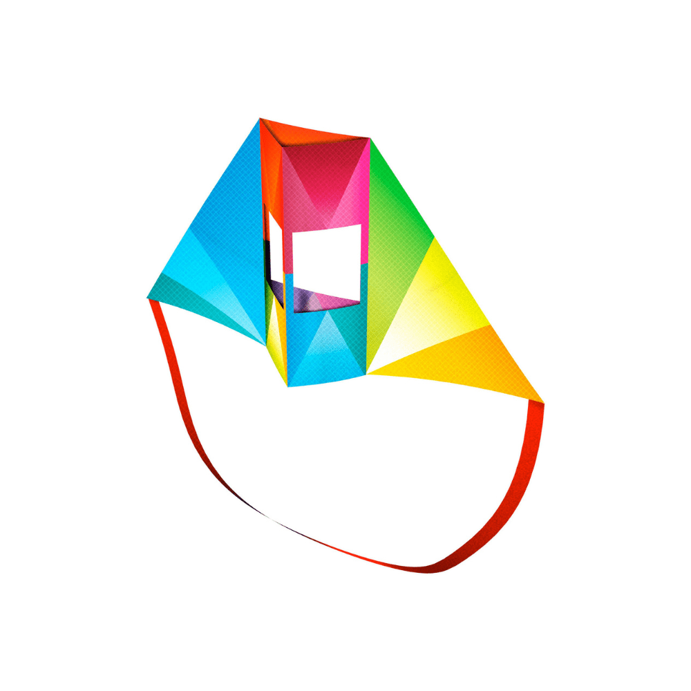 Kites Ready 2 Fly - Up Mini Nylon Kite Deltabox - Eolo - The Toy Store