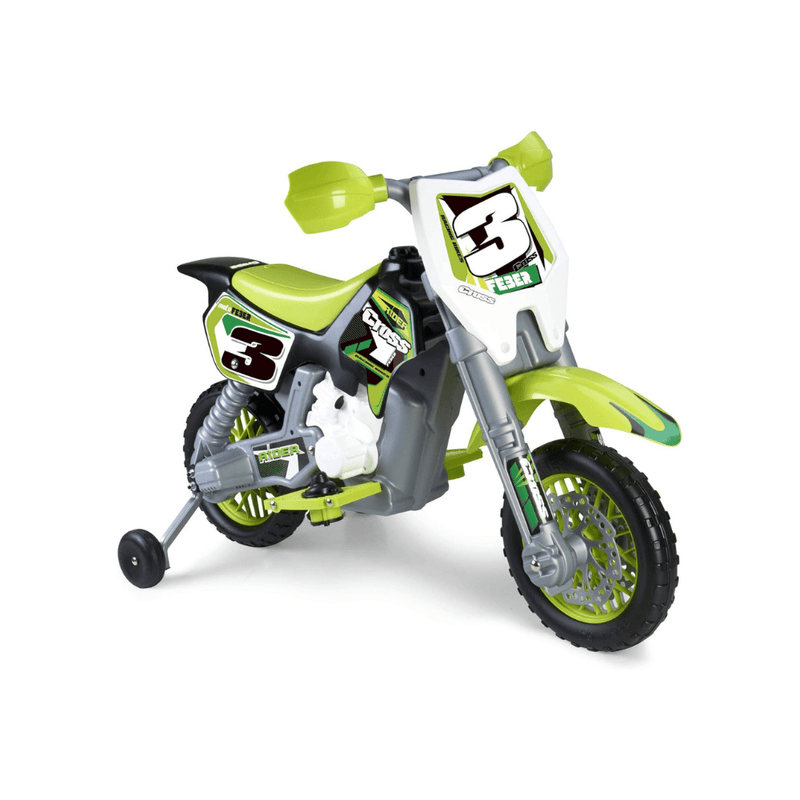 Electric Moto Cross Green 6V