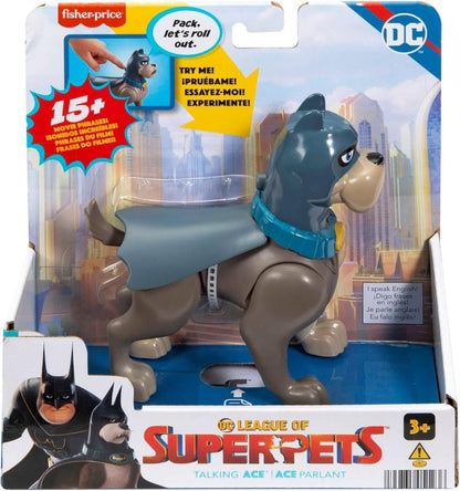 Dc League of Super - Pets Ace Talking Action Figure - Fisher - Price - The Toy Store