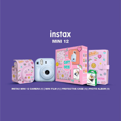 Instax Mini 12 Instant Camera Promo Kit - Blue - Fujifilm - The Toy Store