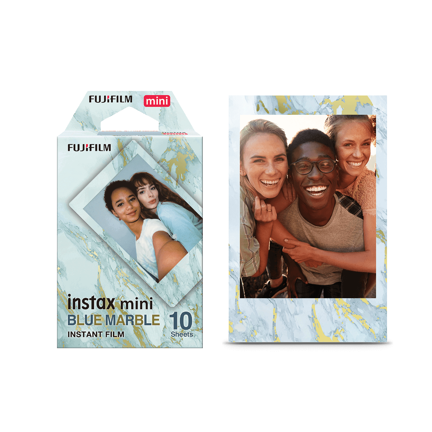 Instax mini Blue Marble Film - Fujifilm - The Toy Store