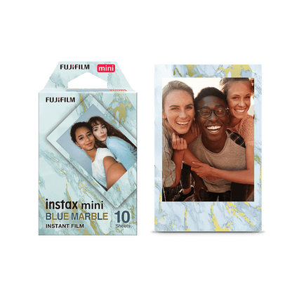 Instax mini Blue Marble Film - Fujifilm - The Toy Store