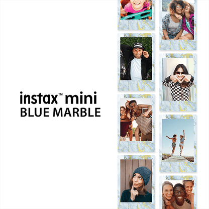 Instax mini Blue Marble Film - Fujifilm - The Toy Store