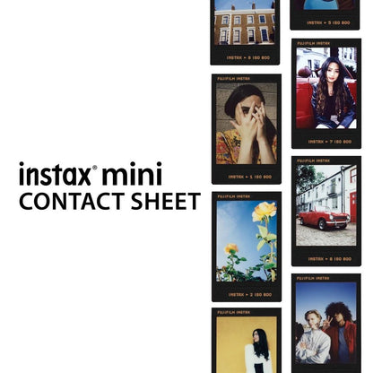 Instax Mini Film 1 Pack ,Contact Sheet - Fujifilm - The Toy Store
