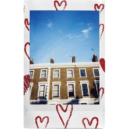 Instax Mini Heart Sketch Instant Film 10 Sheets - Fujifilm - The Toy Store
