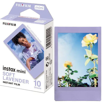 Instax Mini Soft Lavender Instant Film 10 Sheets - Fujifilm - The Toy Store