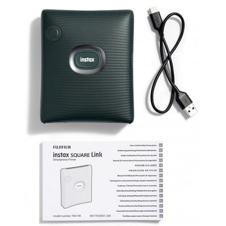 Instax Square Printer Kit - Green - Fujifilm - The Toy Store