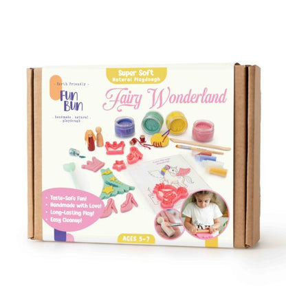 Fairy Wonderland craft set box with fairy molds, paint pots, and tools