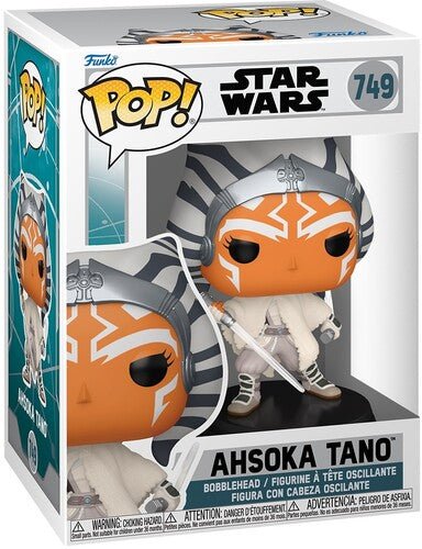 Funko POP! Star Wars Ahsoka Tano bobblehead figure in window box