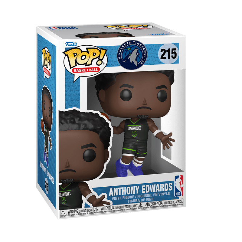 Anthony Edwards Statement Edition Jersey POP! vinyl figure in dark green #5