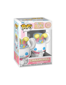 Cinnamoroll Pop vinyl figure with bunny ears, in box packaging