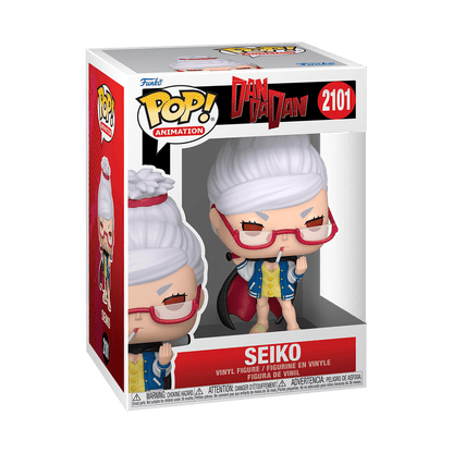 Seiko Ayase POP! Animation Vinylfigur im Displaykarton, weißes Haar und rote Brille