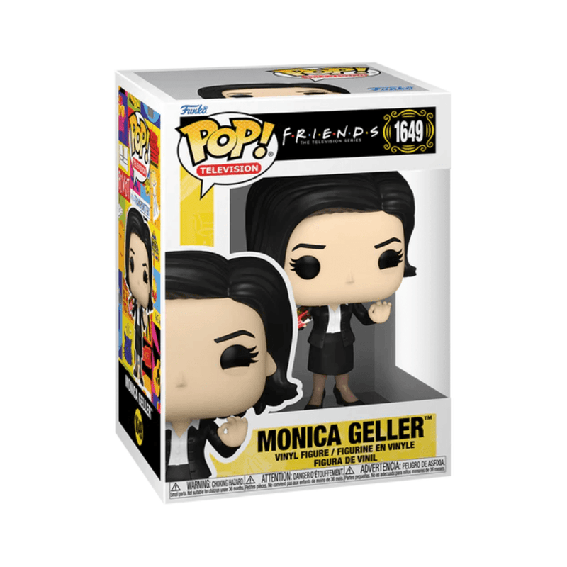 Monica Geller with Mockolate Pop