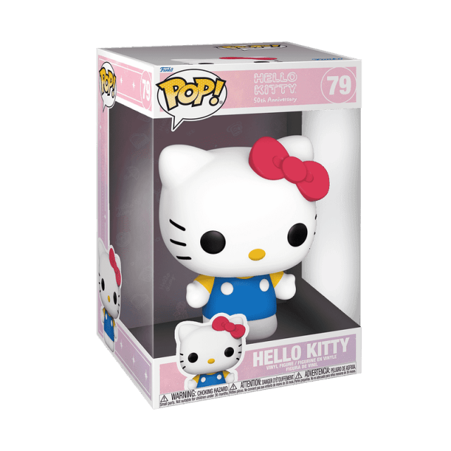 Hello Kitty 50th Jumbo Pop! figure in retail box, #79