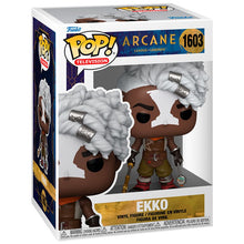 Funko POP! Arcane Ekko vinyl figure in box, white hair and goggles