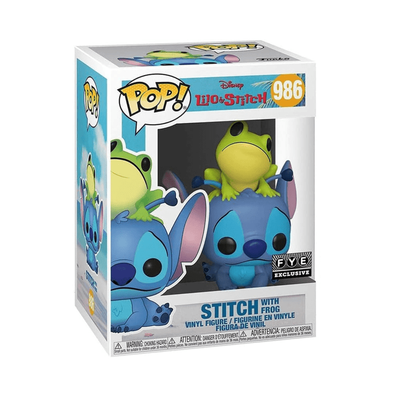 Lilo & Stitch Stitch With Frog Us Exclusive  Vinyl