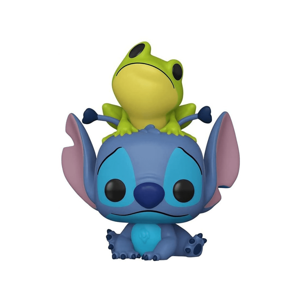 Lilo & Stitch Stitch With Frog Us Exclusive Vinyl - Funko - The Toy Store
