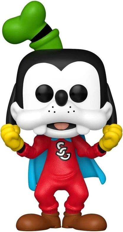Goofy 1963 Vinylfigur: rote Hose, gelbe Handschuhe, grünes Mützen-Teil