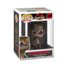 Funko POP! Movies Jurassic Park Velociraptor collectible figure in display box