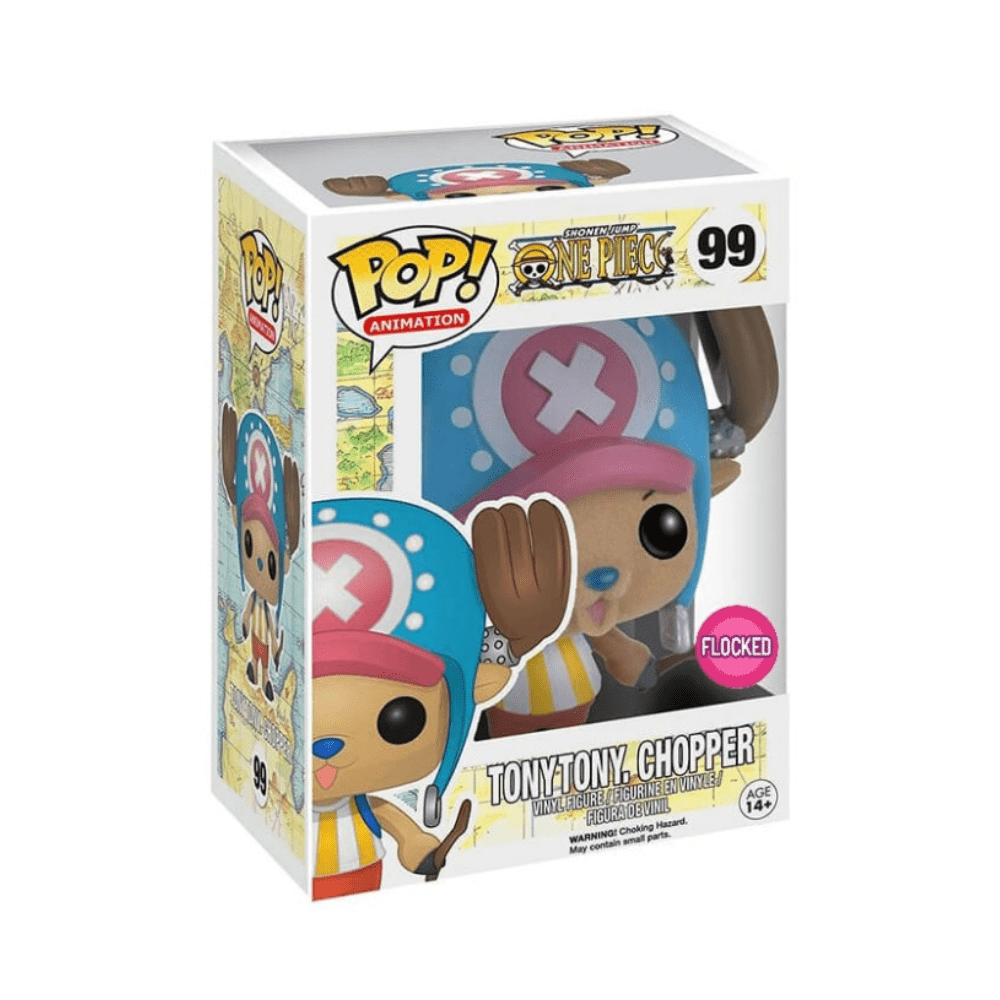 Funko POP! Vinyl figure of Tony Tony Chopper, flocked, in box (99)