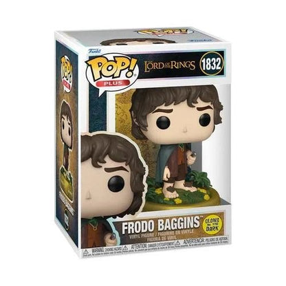 Plus Frodo Baggins (Glow) Funko POP figure in box, glows in the dark