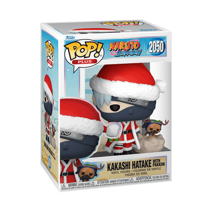 Funko POP! Plus holiday Kakashi Hatake mit Pakkun in Weihnachtsoutfit