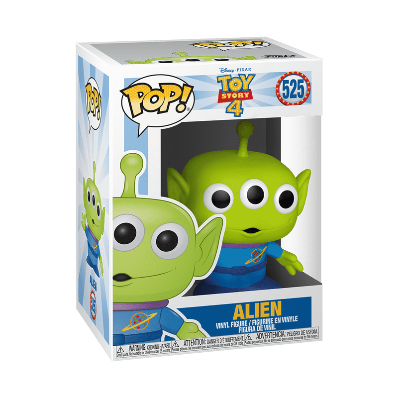Funko Pop! Alien boxed vinyl figure, green alien in blue suit, 525