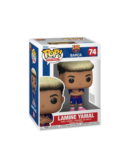 POP! Lamine Yamal F.C. Barcelona figure box, number 74