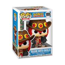 Treasure Hunter Knuckles Funko POP! vinyl figure in box, Sonic the Hedgehog (1055)