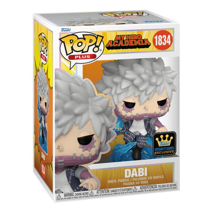 Funko Pop! Vinyl Dabi in box, gray spiky hair, blue flames
