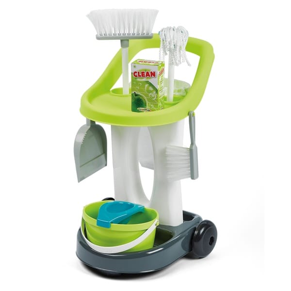 Cleaning Trolley & Vacuum Cleaner - Funny Home - The Toy Store