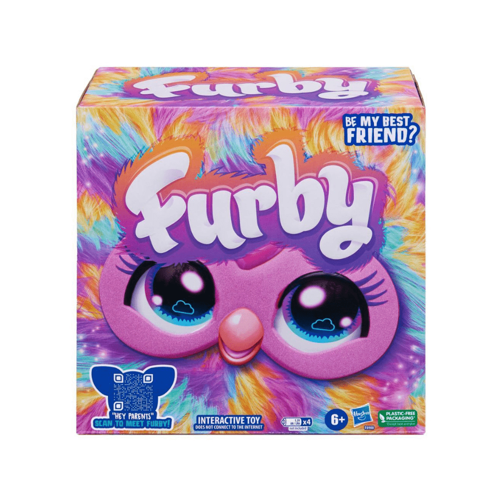 Furby Plush Tie Dye Toy - Furby - The Toy Store