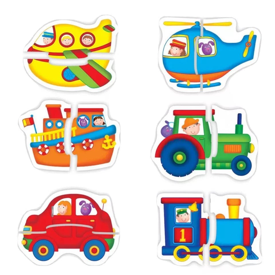 Baby Jigsaw - Galt - Puzzle Transport Theme - The Toy Store