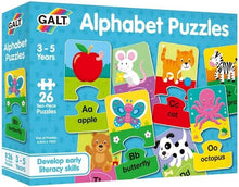 Galt Baby Jigsaw: Alphabet puzzles box with animal letter jigsaw pieces