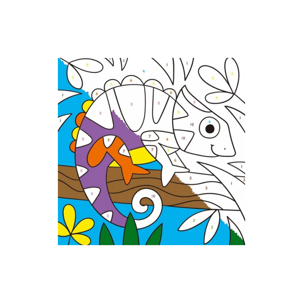 Color by Numbers Activity Book - Galt - The Toy Store