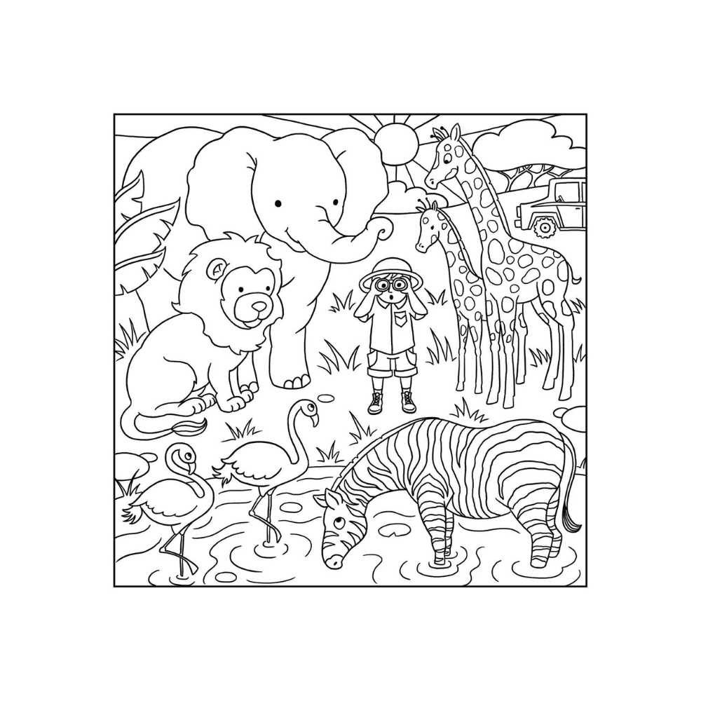 Colouring Activity Book - Galt - The Toy Store