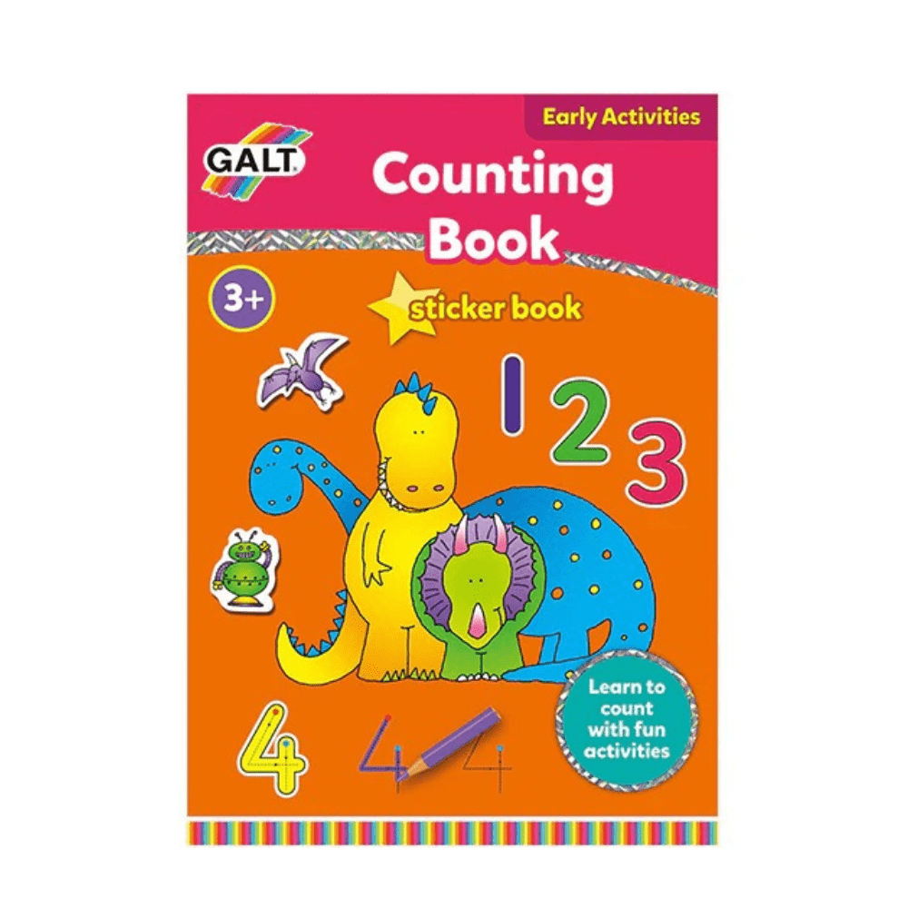 Counting Sticker Book | Galt – The Toy Store