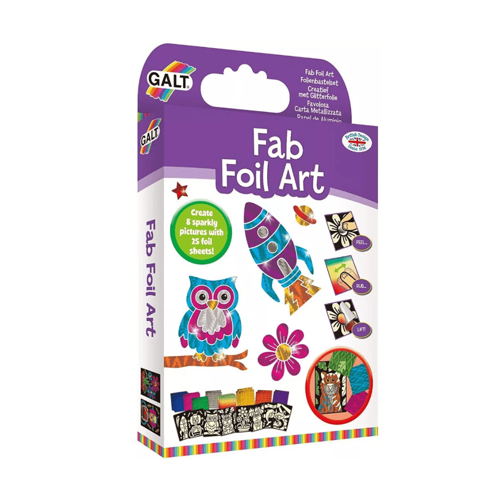 Fab Foil Art Craft Kit - Galt - The Toy Store