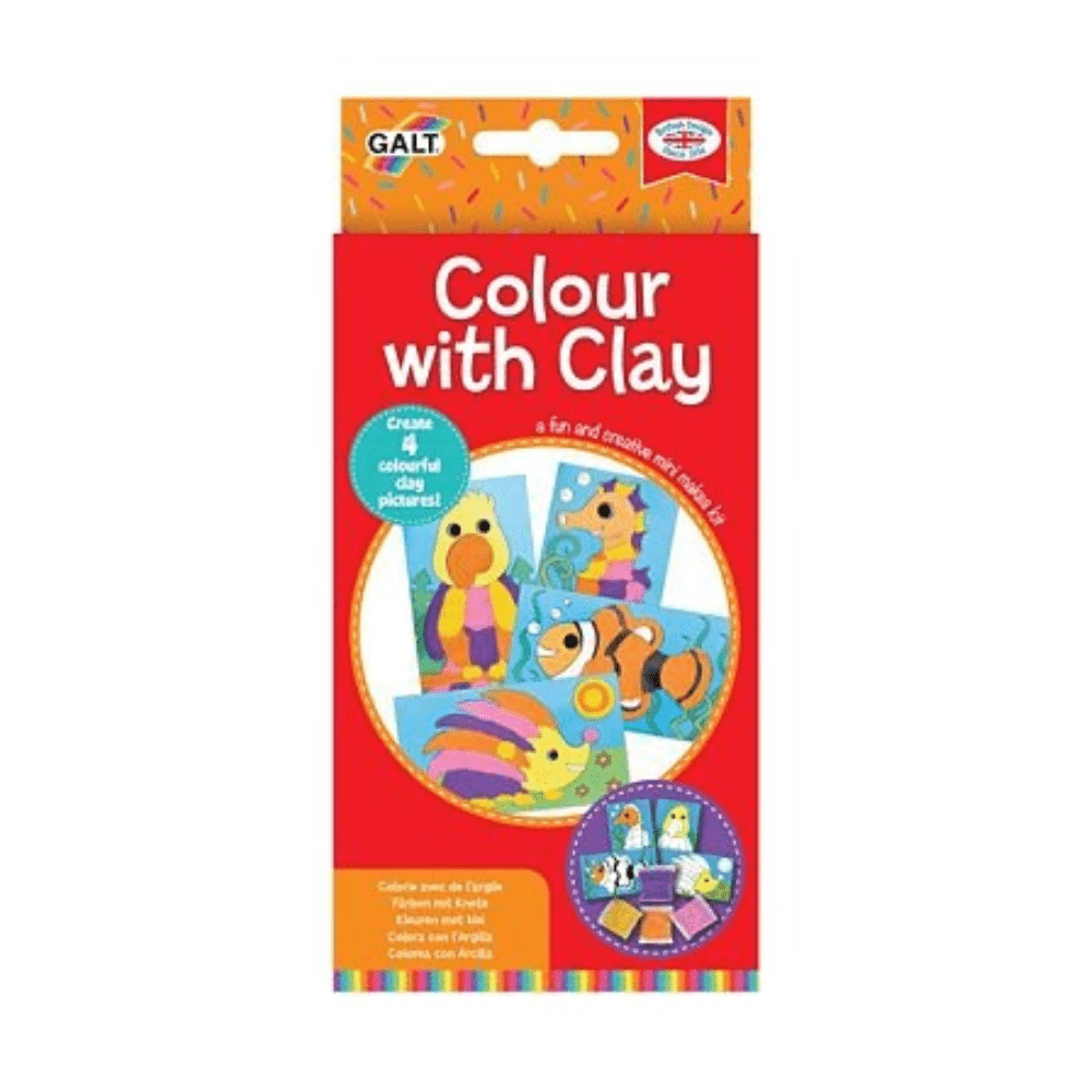 Mini Makes Colour with Clay Kit - Galt - The Toy Store