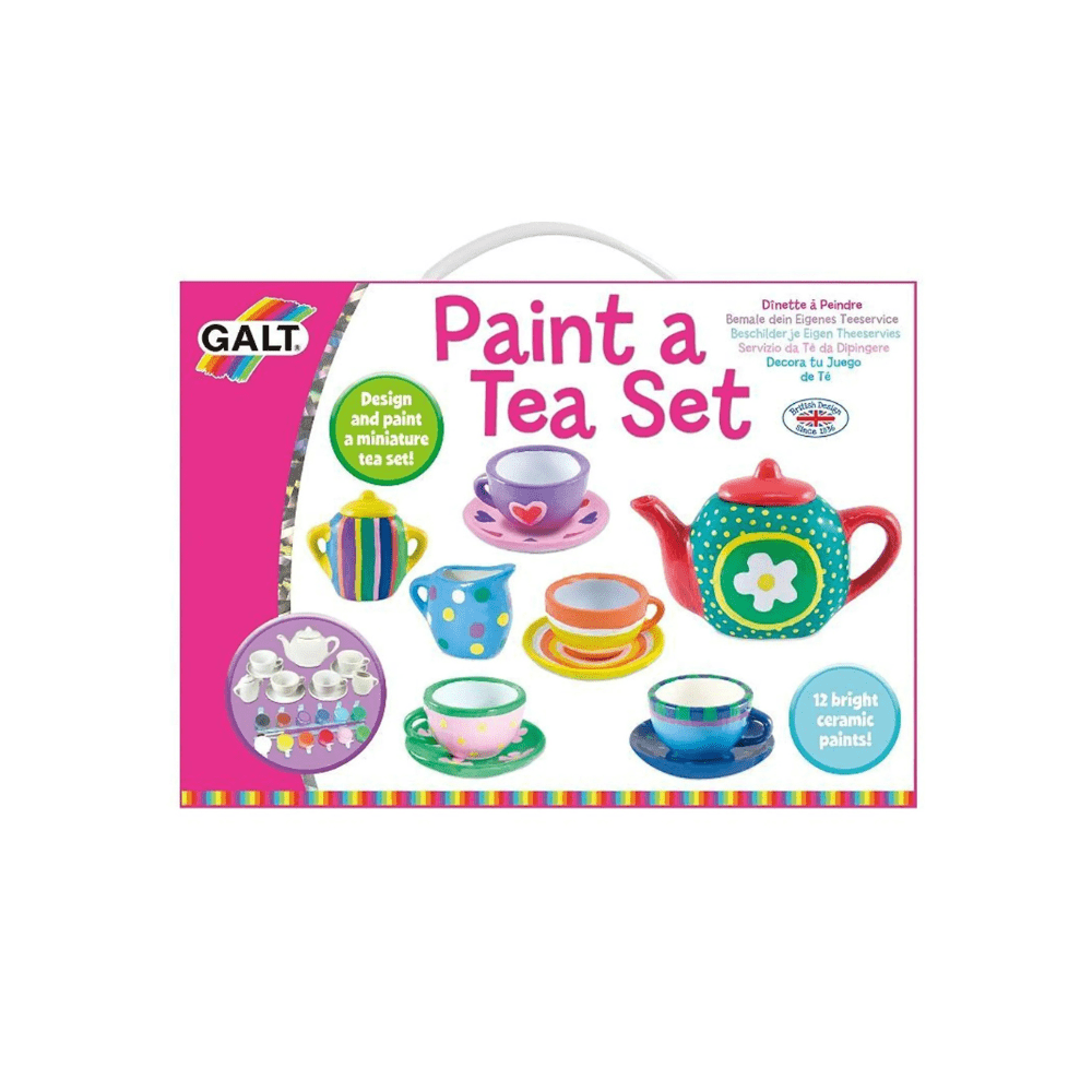 Paint Your Own Tea Set - Galt - The Toy Store