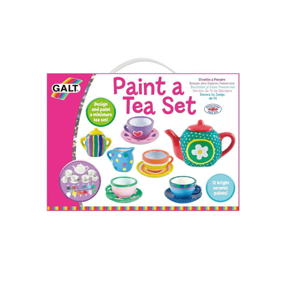 Paint Your Own Tea Set - Galt - The Toy Store
