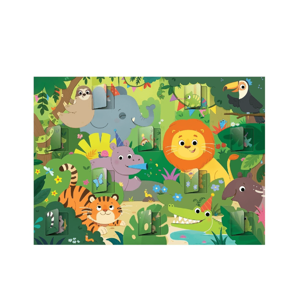 Puzzle Hide and Seek Jungle Theme - Galt - The Toy Store