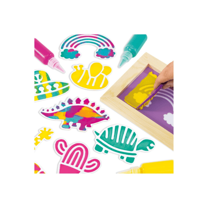 Screen Print Stickers Craft - Galt - The Toy Store