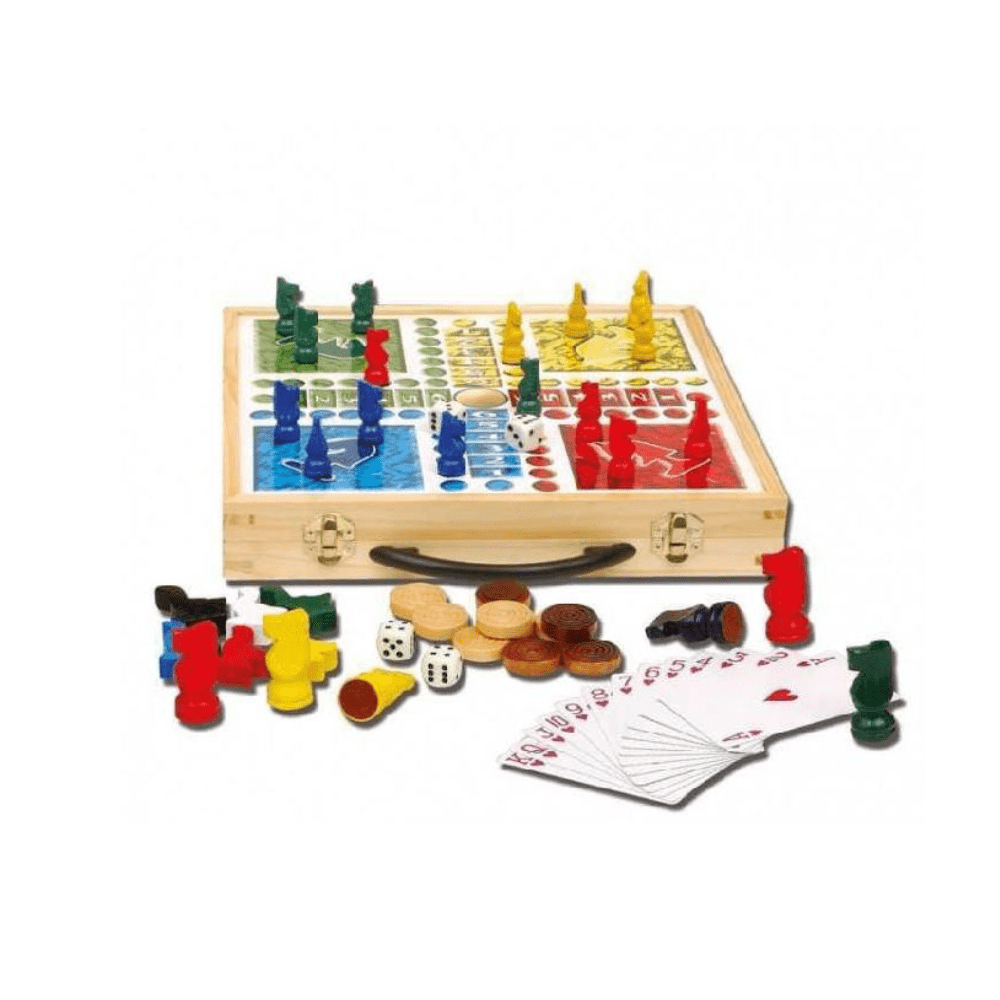 100 Wooden Games Set - Giochi Pre - The Toy Store