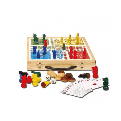 100 Wooden Games Set - Giochi Pre - The Toy Store