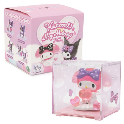 Love Story Box Assortment set with pastel pink gift box and mini figure in clear case