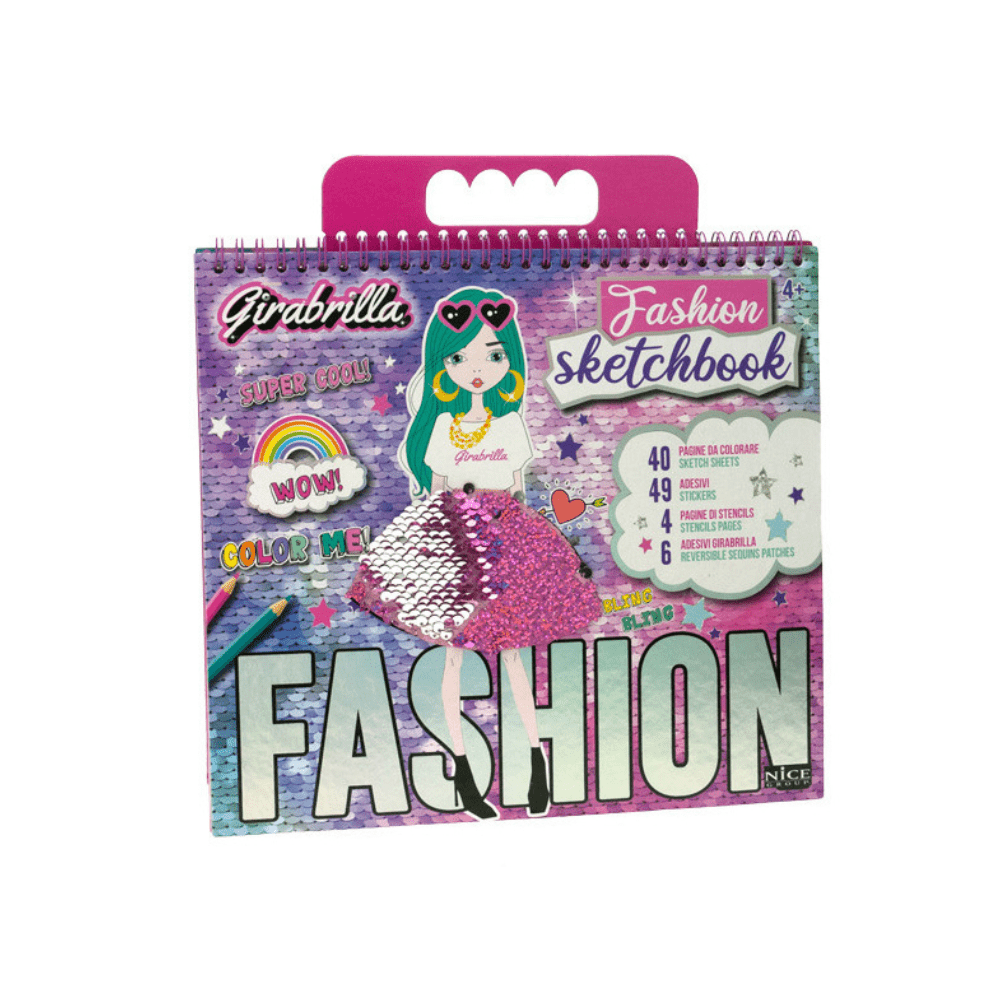 Girabrilla Fashion Sketch Book - Girabrilla - The Toy Store