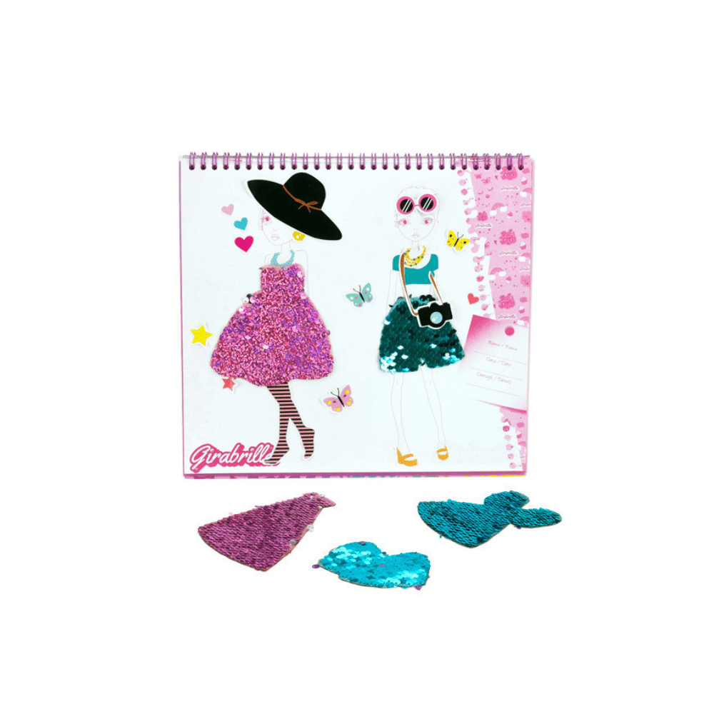 Girabrilla Fashion Sketch Book - Girabrilla - The Toy Store