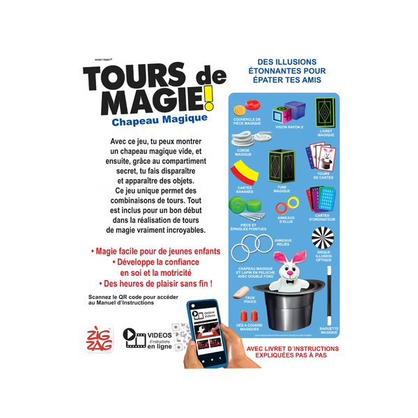 Magic Hat 200 Tricks - Hanky Panky - The Toy Store